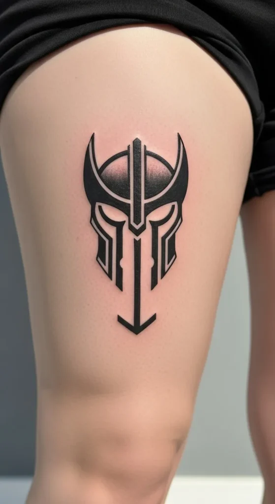 Warrior Symbol Design