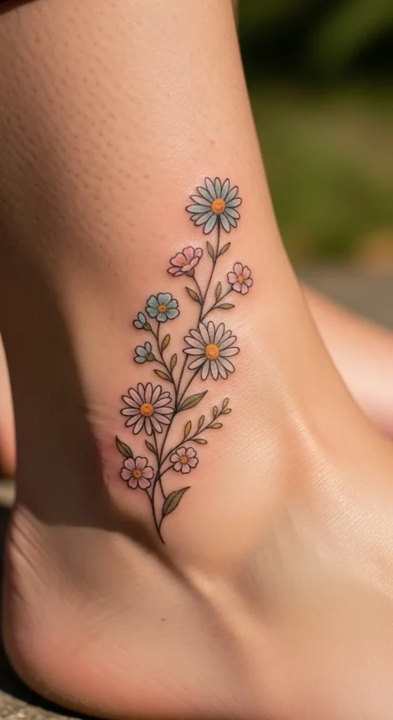 Wildflower Ankle Scatter