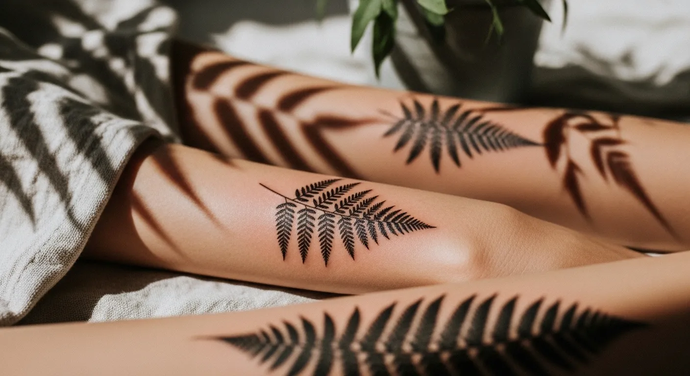 21 Elegant Spring Fern Tattoos That Feel Earthy
