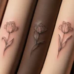 21 Elegant Spring Tulip Tattoos That Feel Fresh