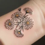 23 Sweet Spring Daisy Tattoos That Symbolize Joy