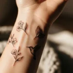 24 Cute Spring Wrist Tattoos That Stay Timeless