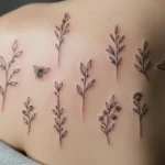 24 Minimal Spring Nature Line Tattoos That Feel Grounded
