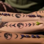 25 Mystical Spring Moon Tattoos That Feel Symbolic