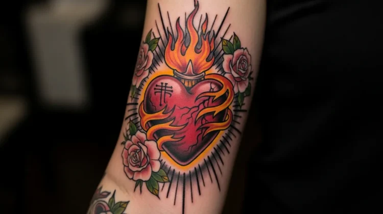 25 Powerful Sacred Heart Tattoo Ideas That Feel Deeply Meaningful