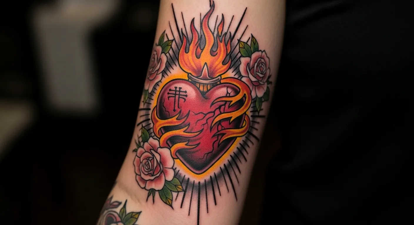 25 Powerful Sacred Heart Tattoo Ideas That Feel Deeply Meaningful