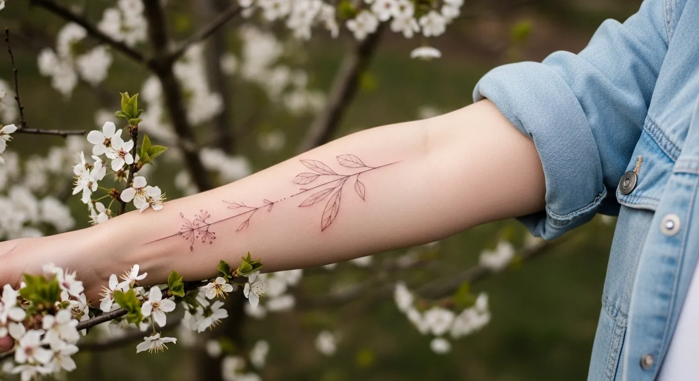 26 Beautiful Spring Tattoo Ideas for Women Who Love Soft Designs