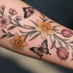 28 Enchanting Spring Garden Tattoos That Feel Magical