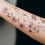 28 Feminine Spring Tattoos That Feel Gentle and Strong
