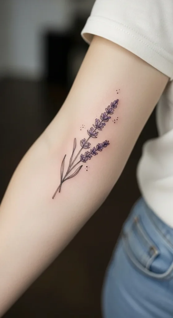 Dainty Lavender Sprig
