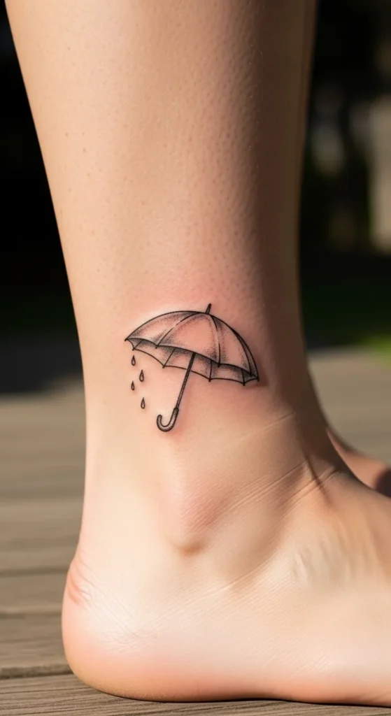 April – Rainy Umbrella Mini