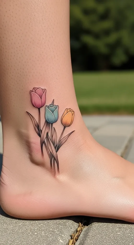 April – Tulip Silhouettes