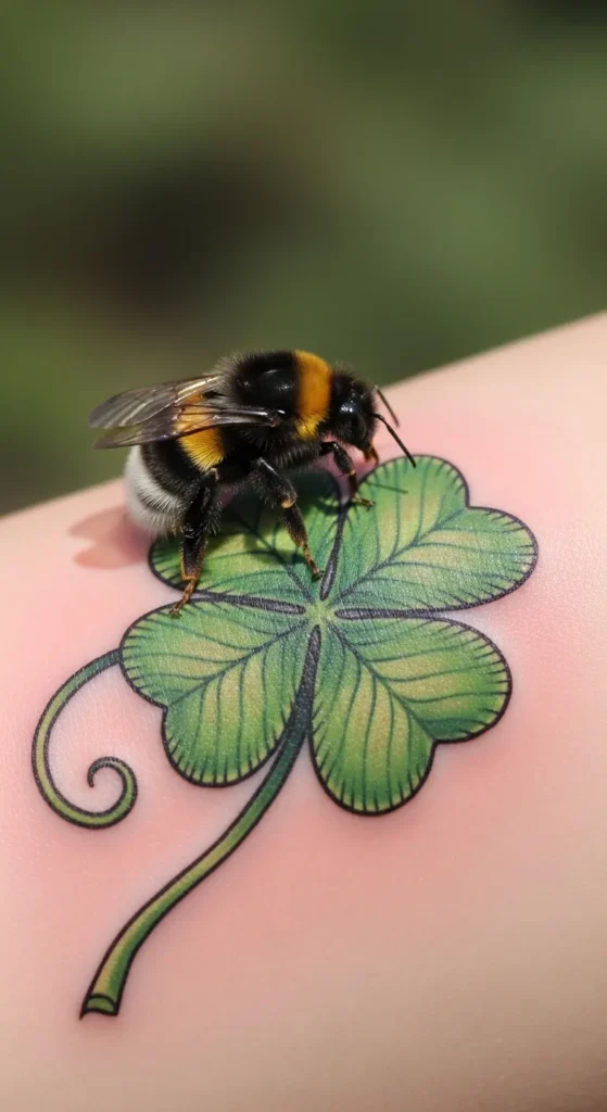 Bee on a Clover