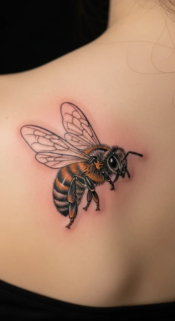 Bee with Soft Wing Detail