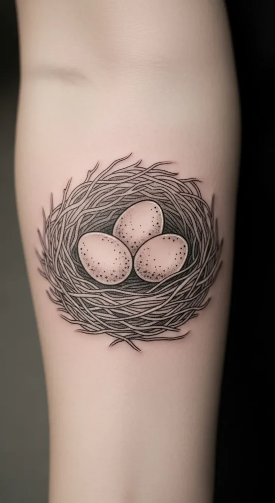 Bird’s Nest with Eggs