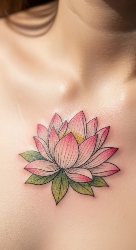 Delicate Lotus Accent
