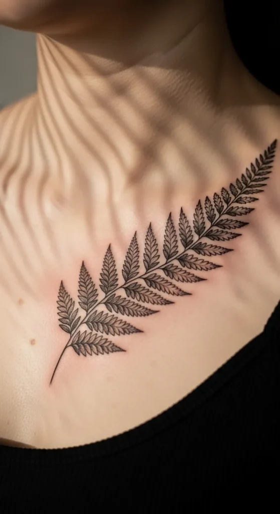 Fern Sternum Line