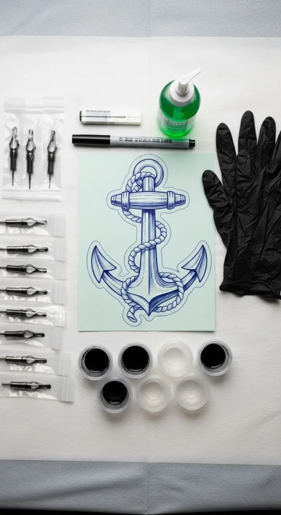 Final Touches Before Inking