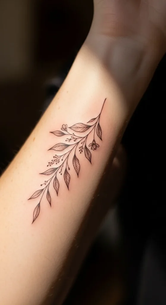 How to Design Minimal Botanical Tattoos
