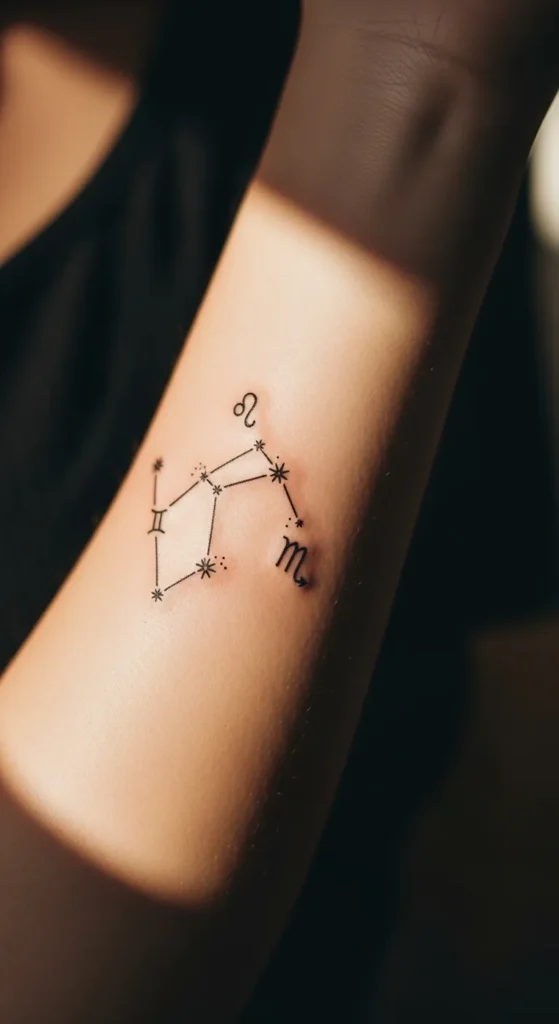 How to Design Tiny Zodiac Symbol Tattoos