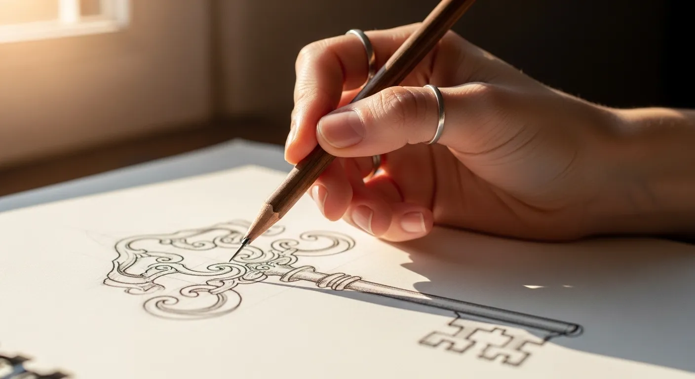 How to Draw Key Tattoos That Symbolize Opportunity