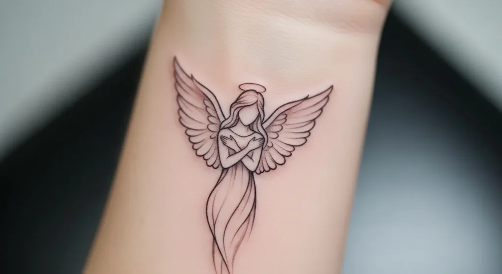 How to Draw Tiny Angel Tattoos That Represent Protection