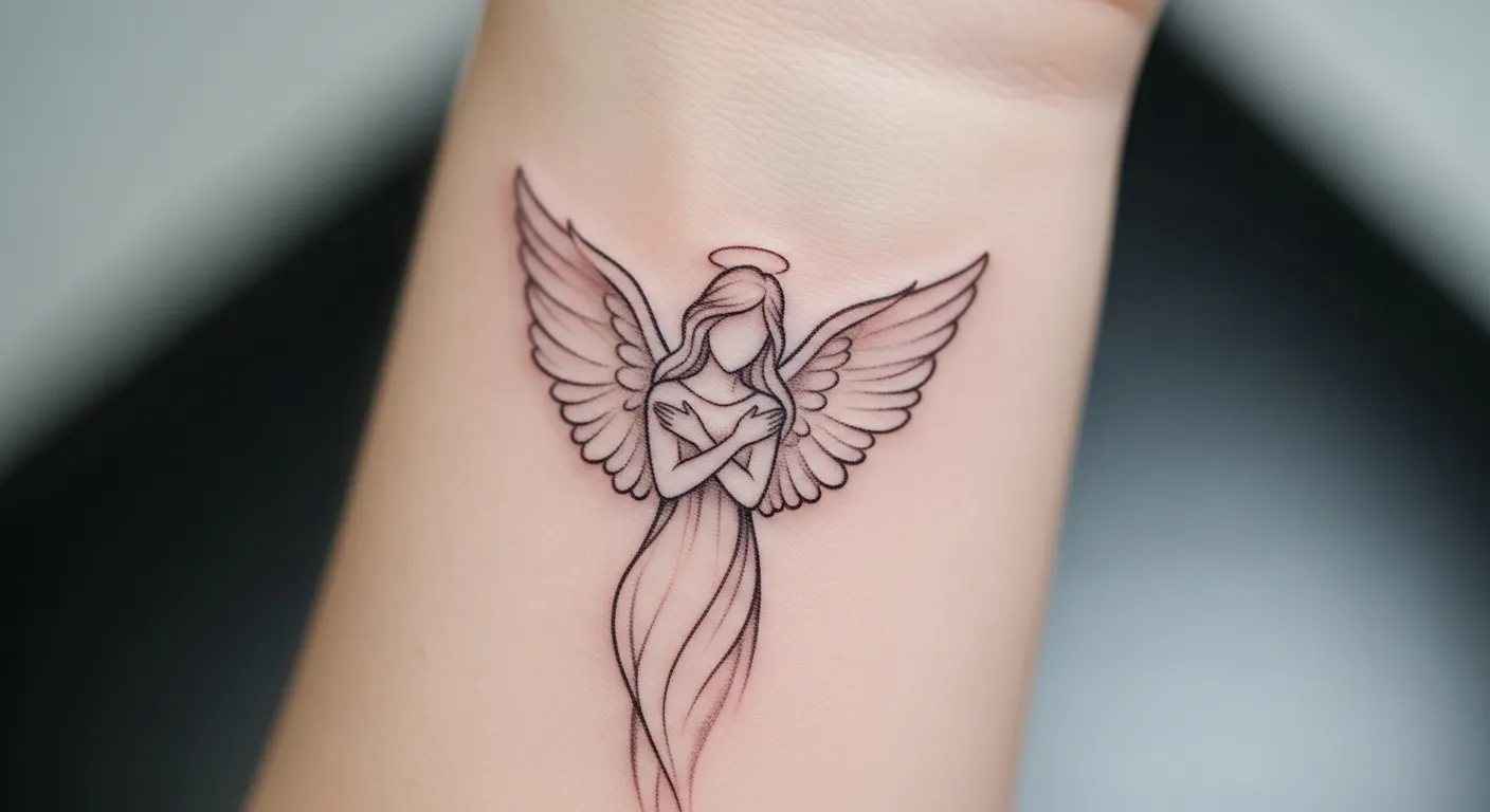 How to Draw Tiny Angel Tattoos That Represent Protection