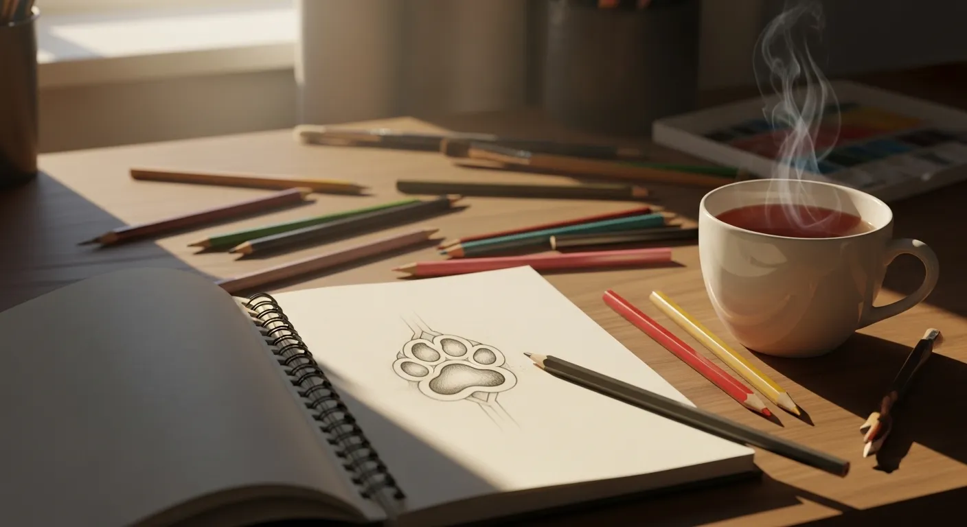 How to Draw Tiny Paw Tattoos That Represent Love for Pets