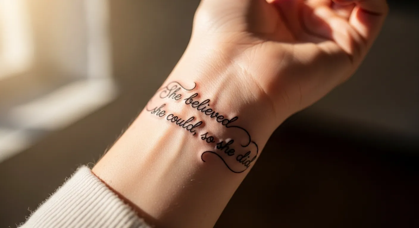 How to Pick Minimal Quote Tattoos That Carry Emotion