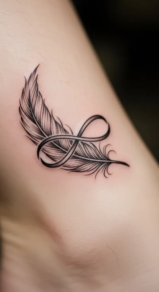 Infinity Feather