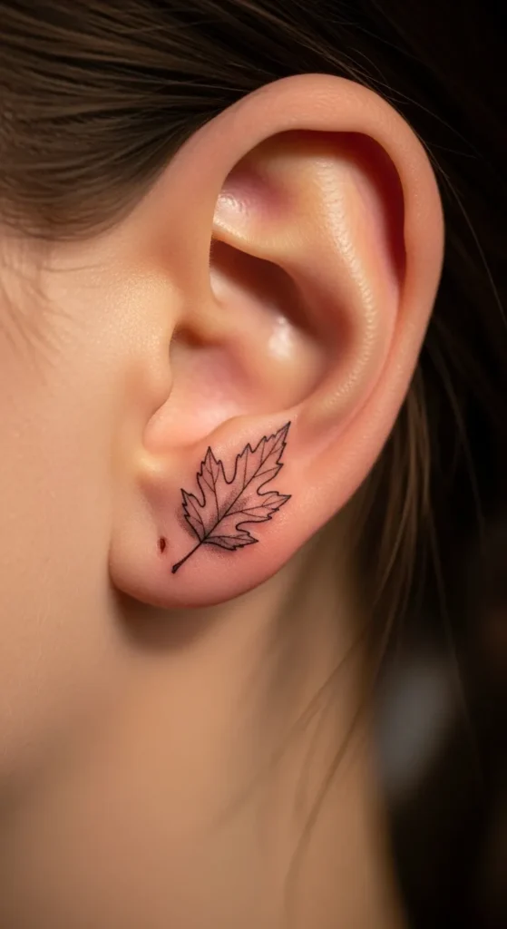 Leaf Behind the Ear