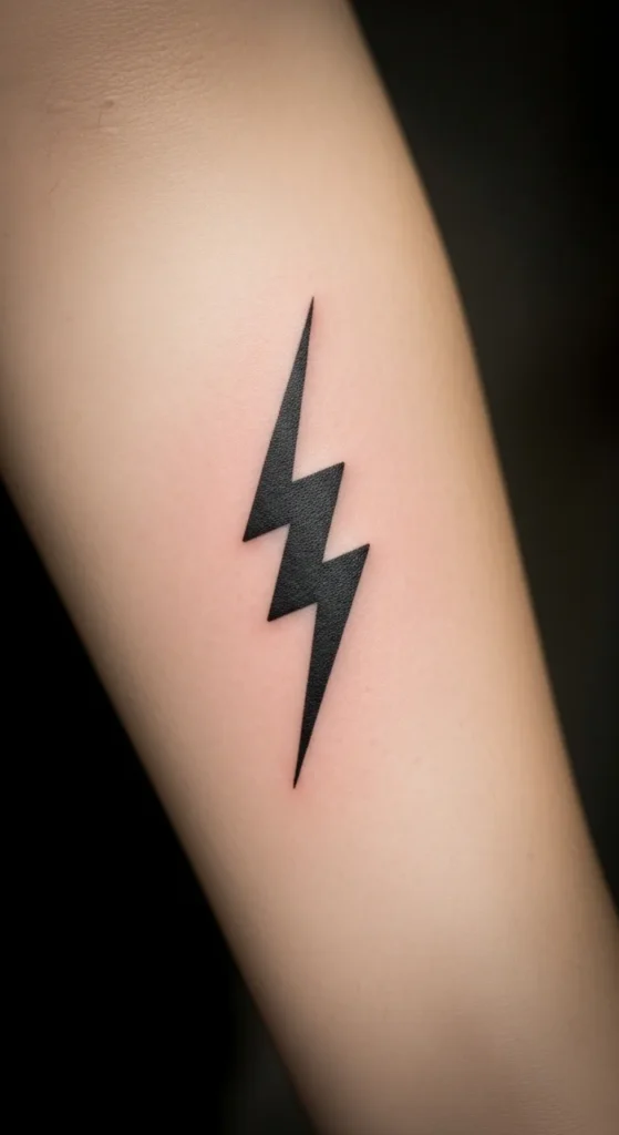 Lightning Bolt Tattoo
