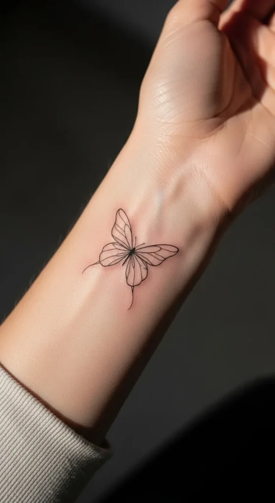 Minimalist Butterfly