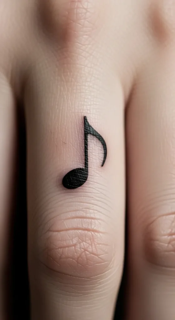 Minimalist Music Note