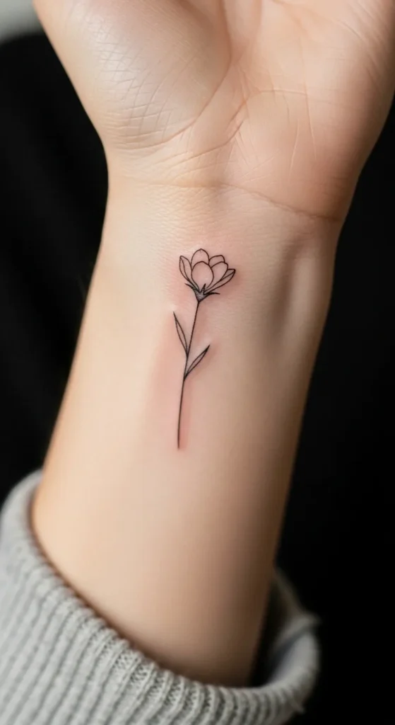 Minimalist Single Stem