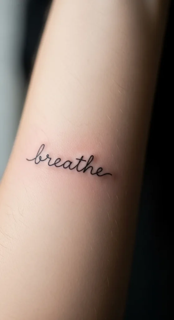 Minimalist Word or Quote