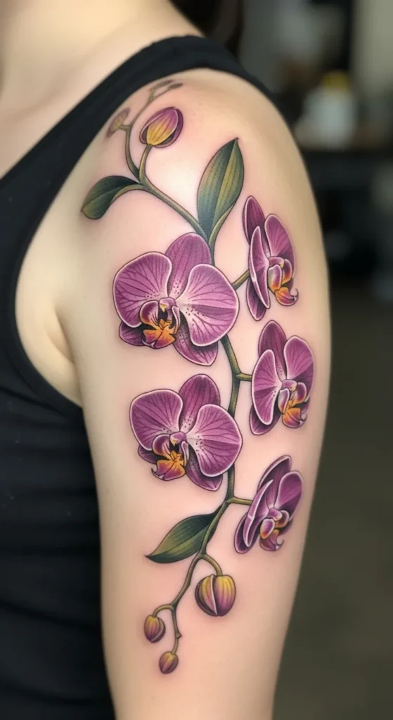 Orchid Shoulder Grace
