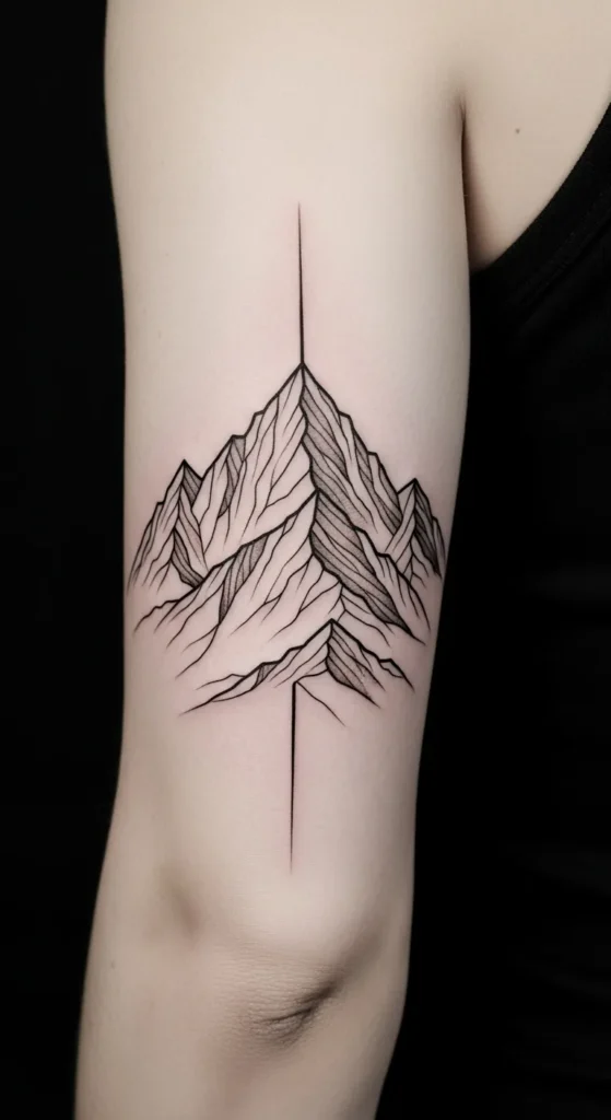 Small Mountain Tattoo