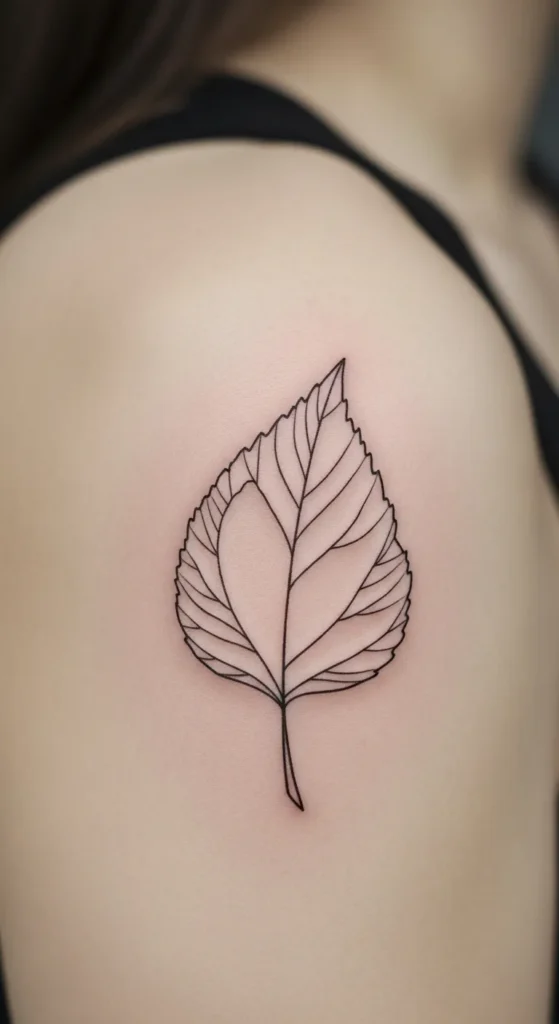 Small Shoulder Leaf