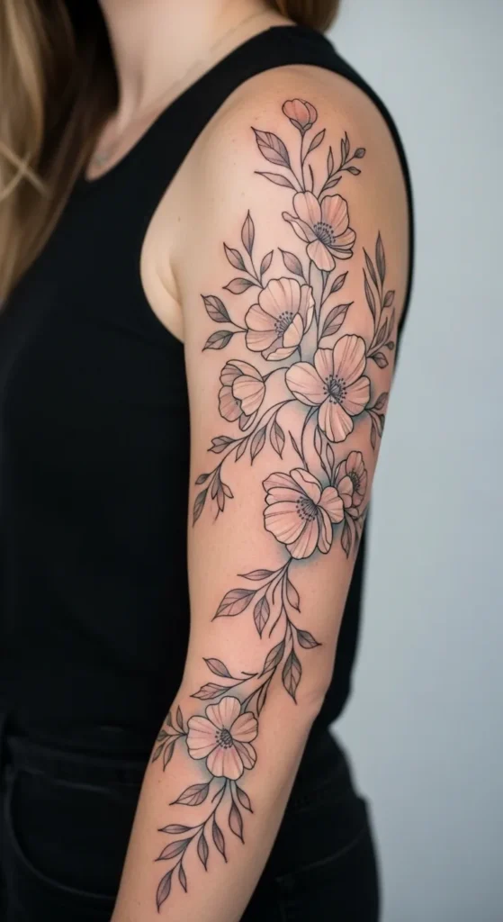 Soft Color Accent Sleeve