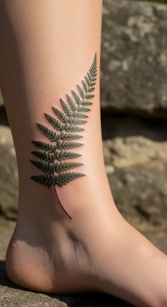 Soft Fern Ankle Wrap