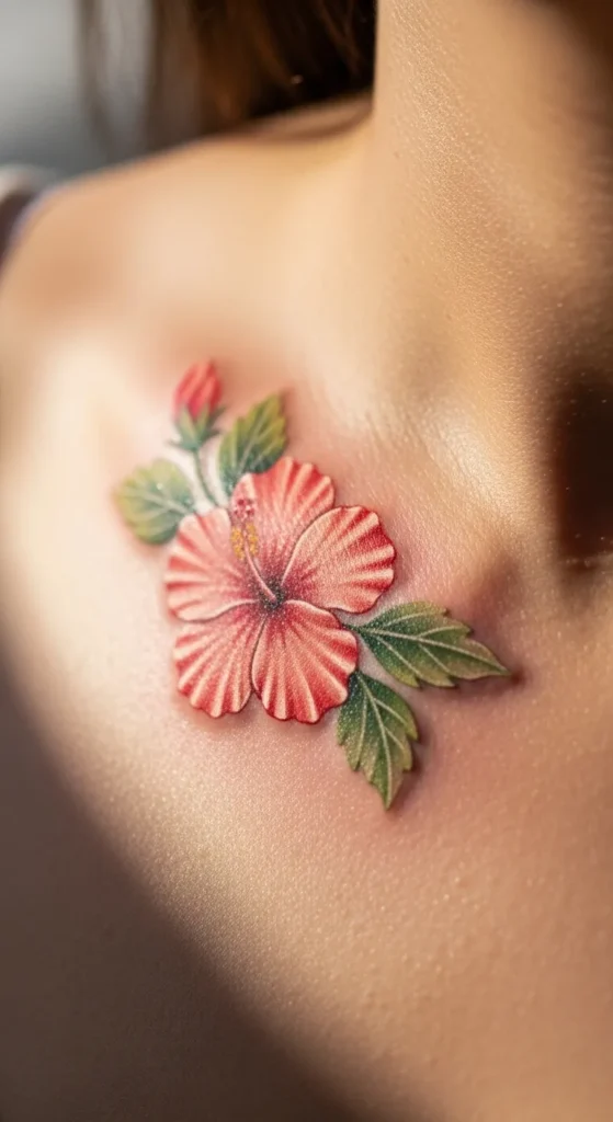 Soft Hibiscus Accent