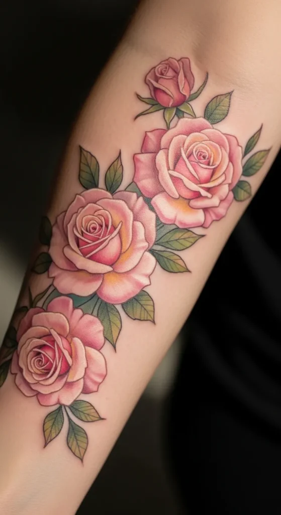 Soft Pastel Roses