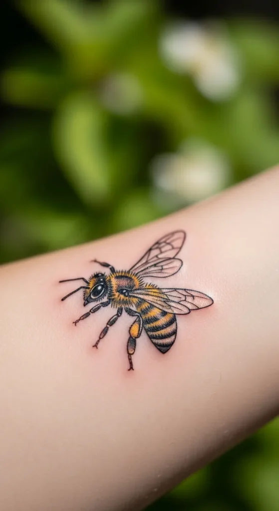 Spring Bee Tattoos