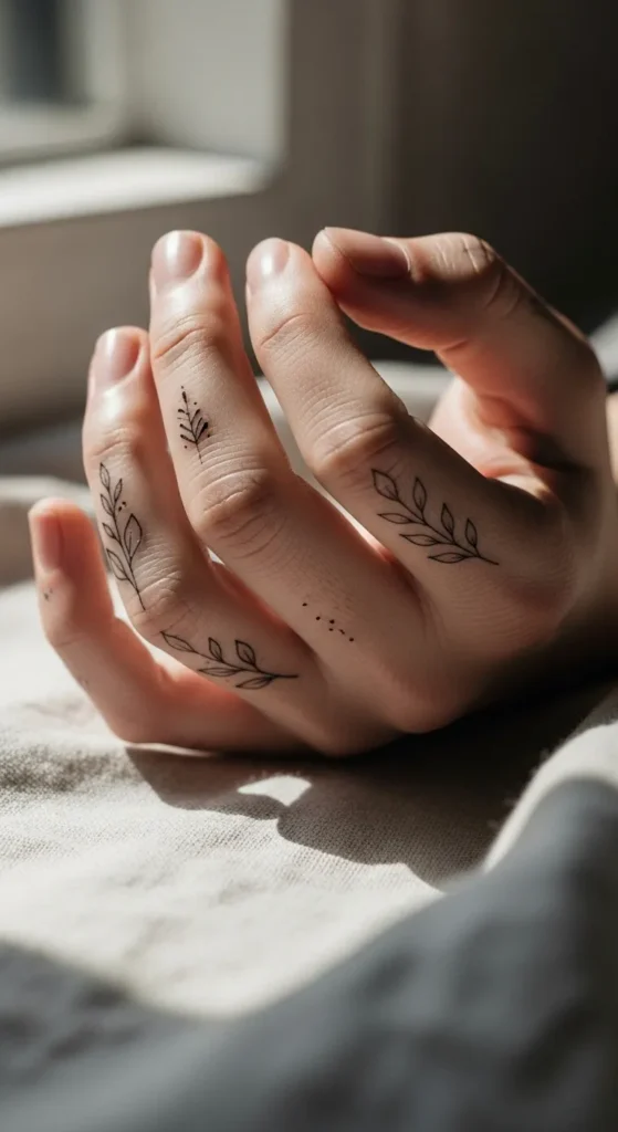 Spring Hand Tattoos