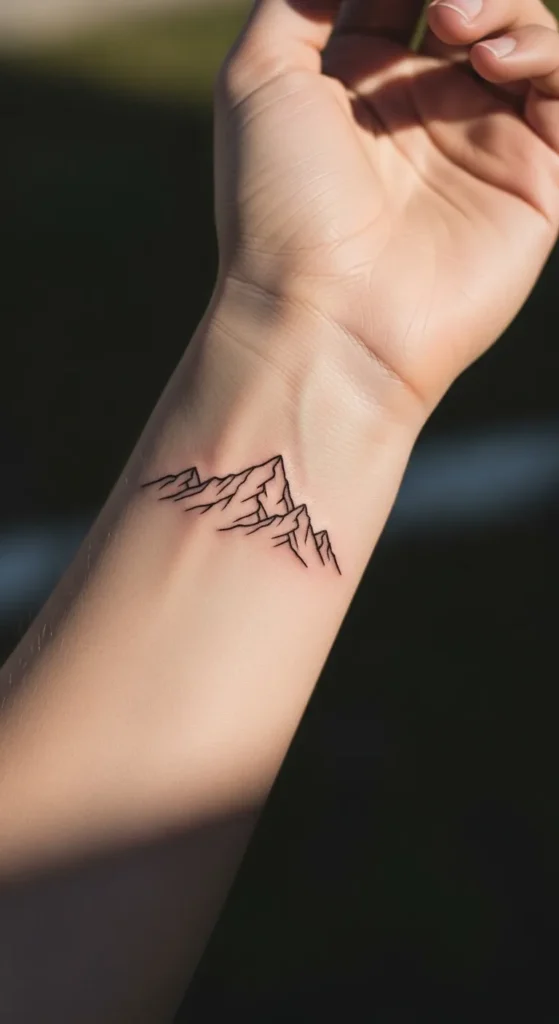 Spring Mountain Outline