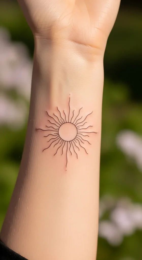 Sun With Dainty Rays