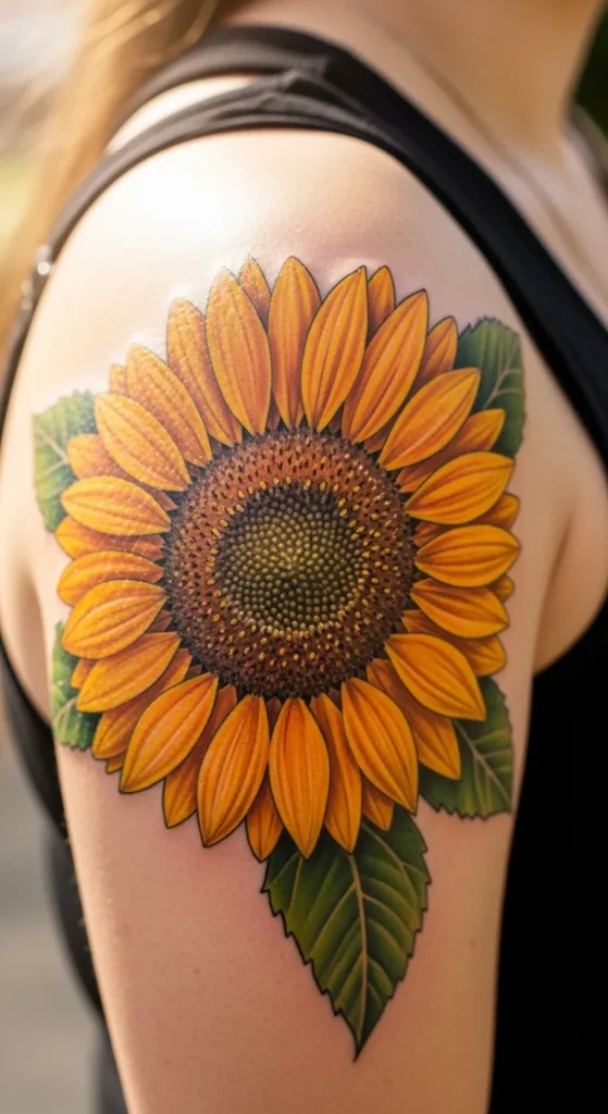 Sunflower Shoulder Glow