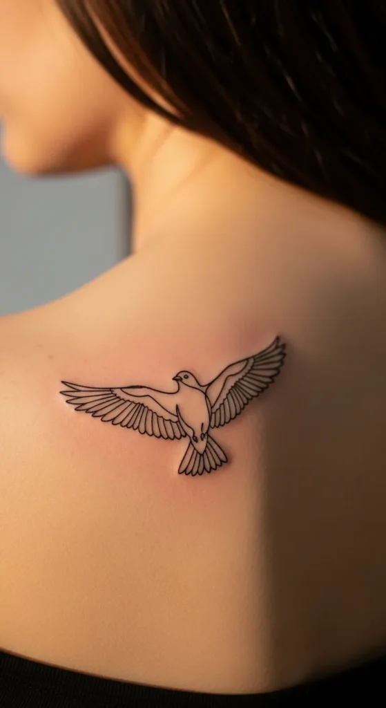 Tiny Bird Silhouette