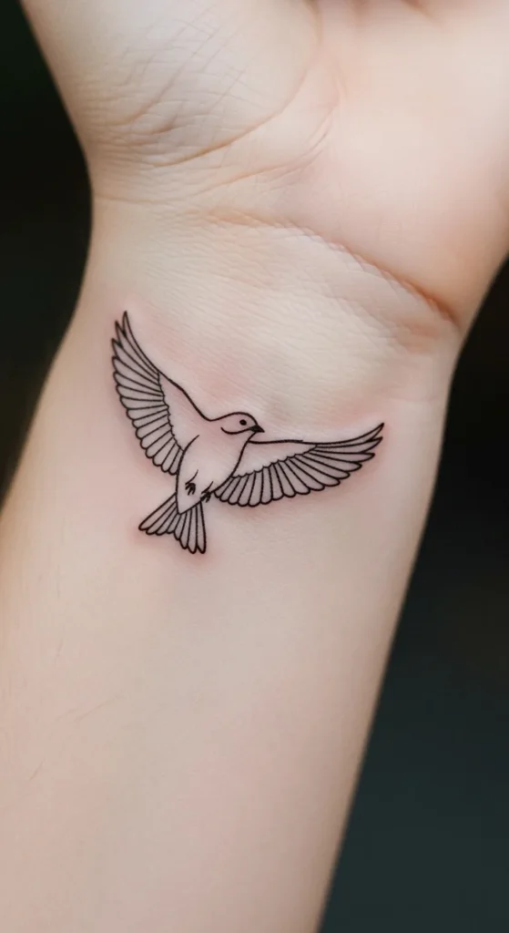 Tiny Bird Tattoo